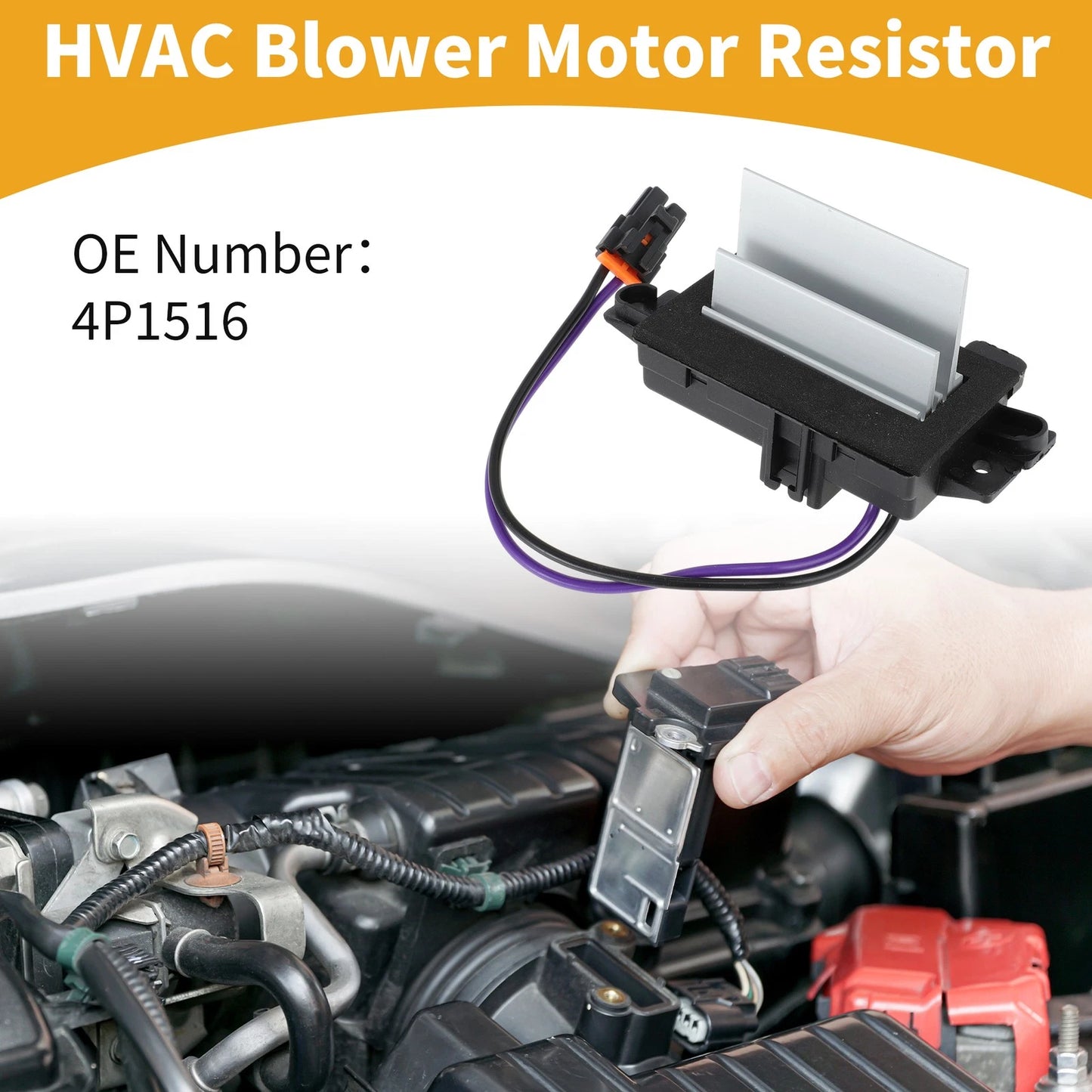 HVAC Blower Motor Resistor for Chevrolet Cruze (2010-2016)