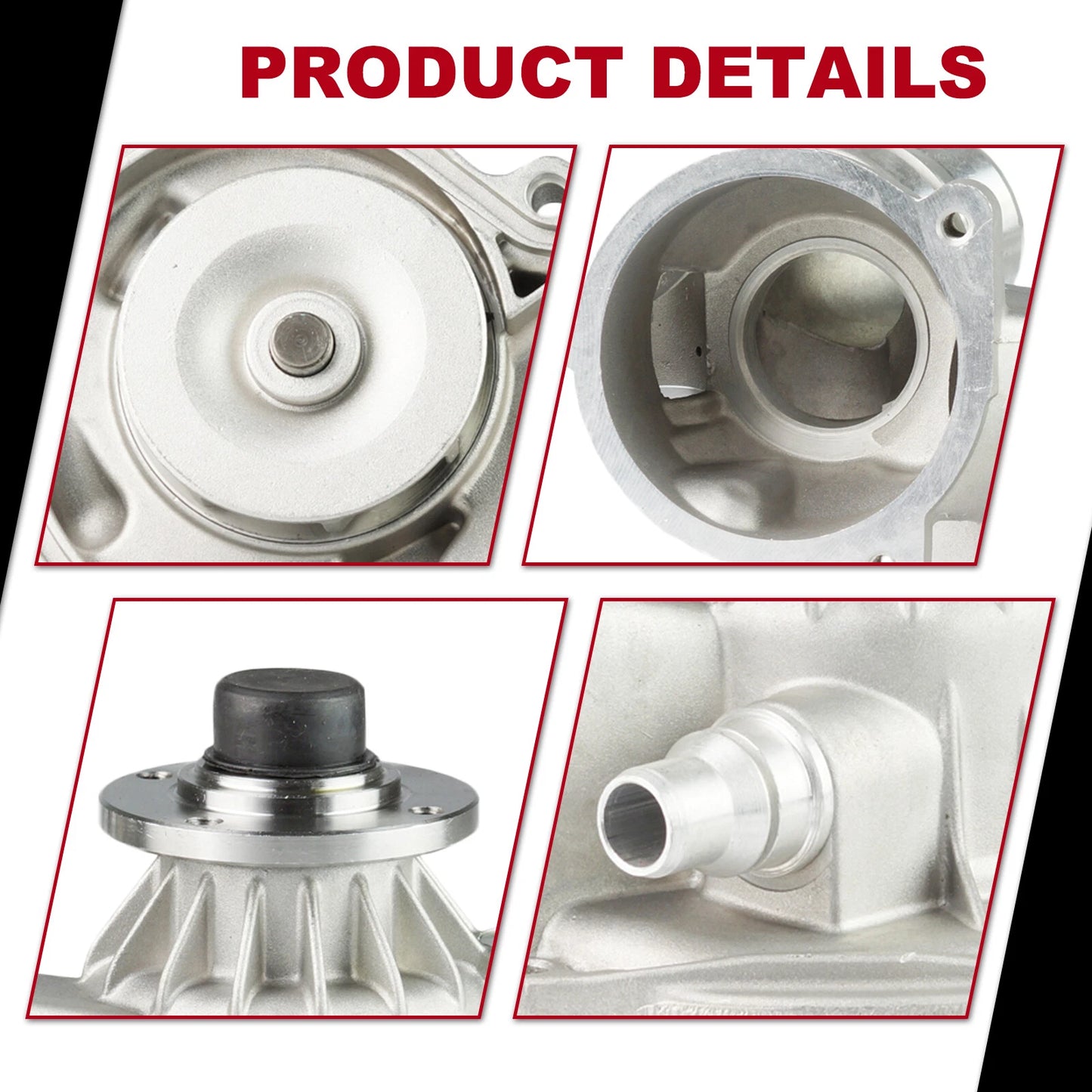 Water Pump & Seals for BMW E53 E60 E63 E64 E65 E66 E67 545i (2000-2010)