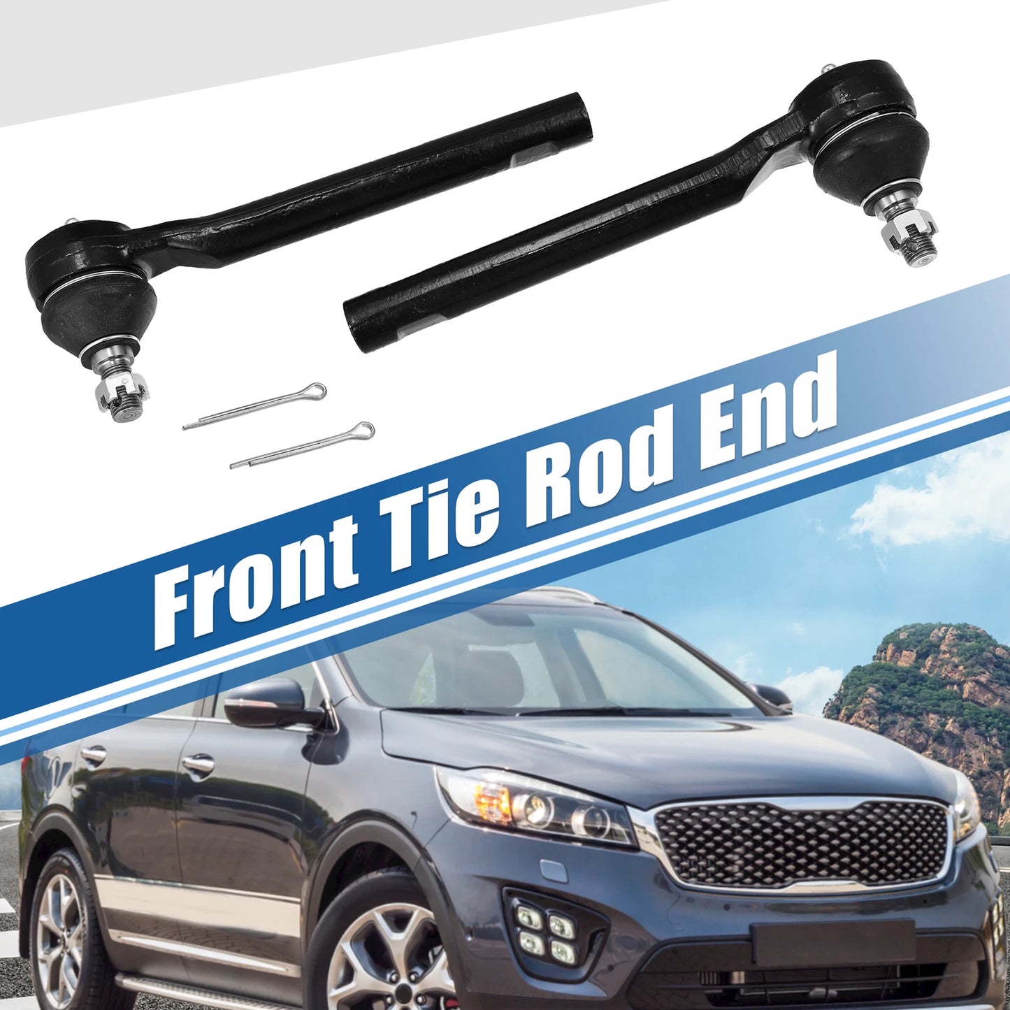 Front Suspension Steering Tie Rod Ends for Hyundai
