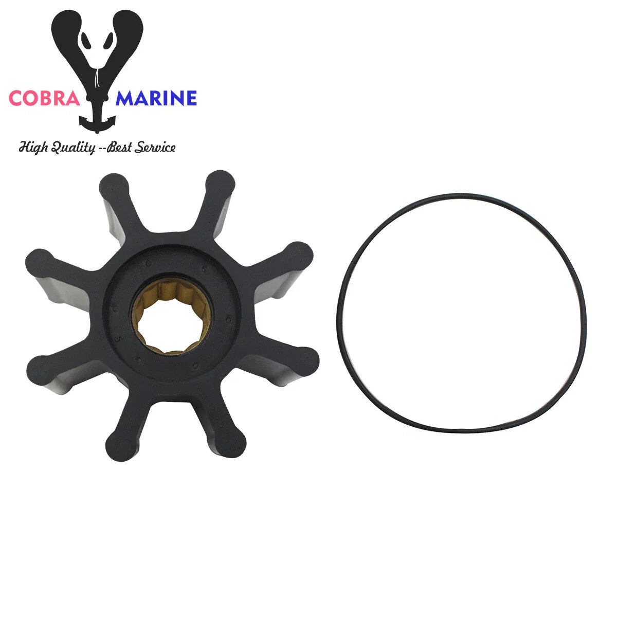 Water Pump Impeller for JABSCO Yanmar (11979-0001, 122610-42021)