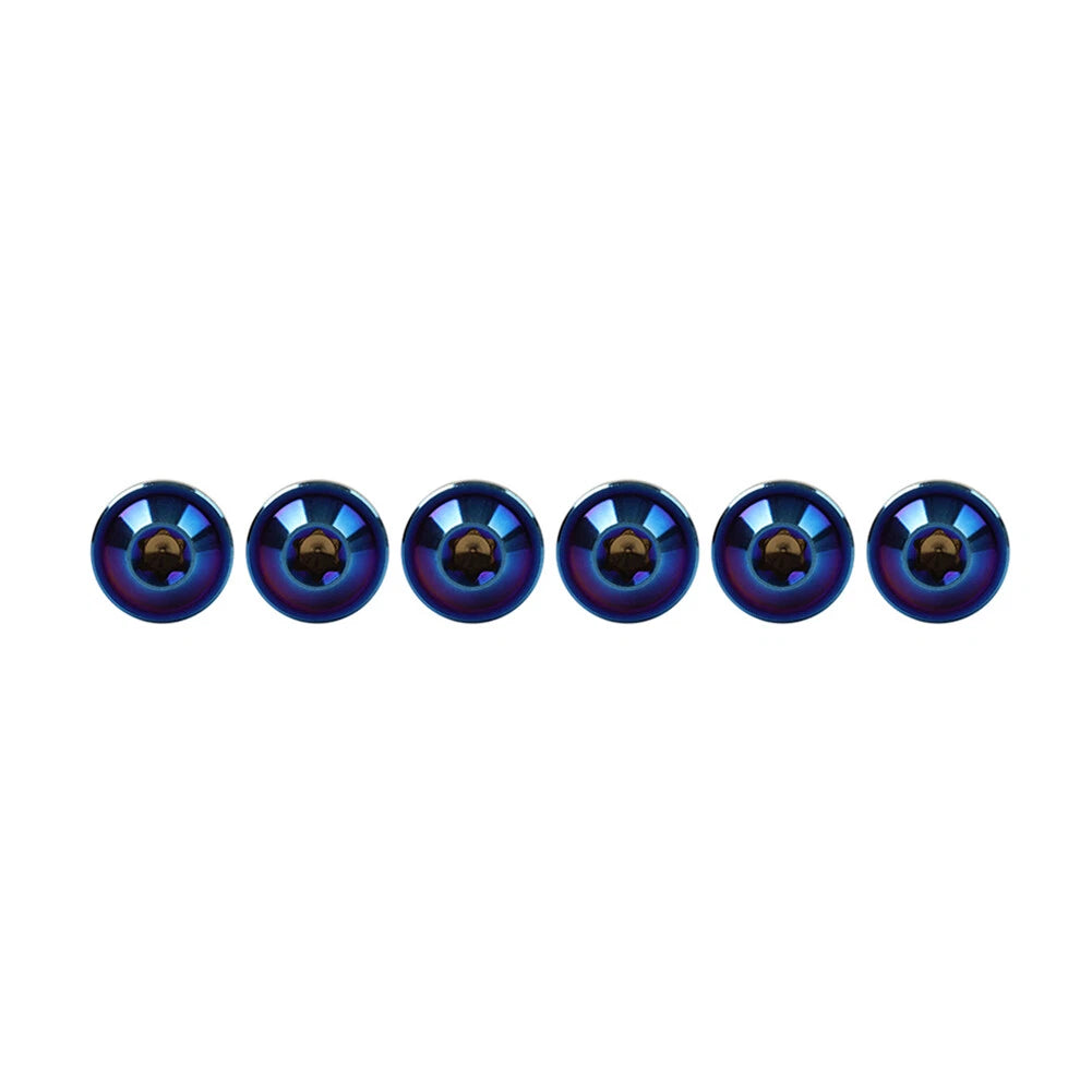 6 x M5x25mm Alloy Torx Head Screws for Bike Motorcycle