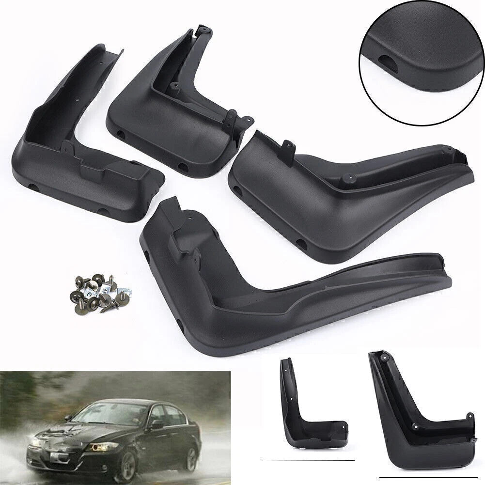 Splash Guards Mud Flaps for BMW 3 Series E90 E91 E92 (2008-2011)