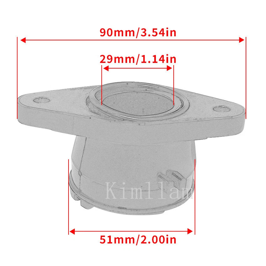 Intake Manifold Boot for Honda TRX350TE TRX350TM FourTrax (2000-2006)