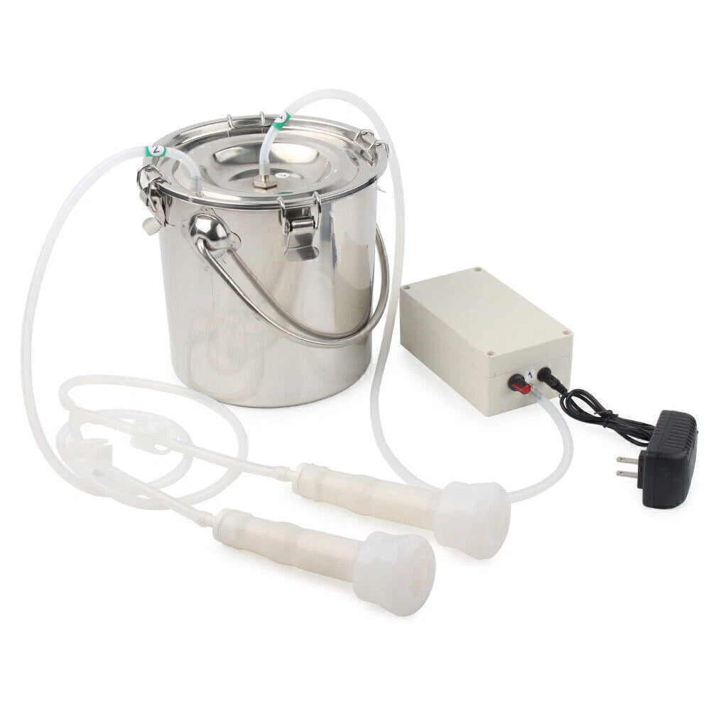 5L Dual Head Electric Milking Machine for Cow Goat (2020-2023)