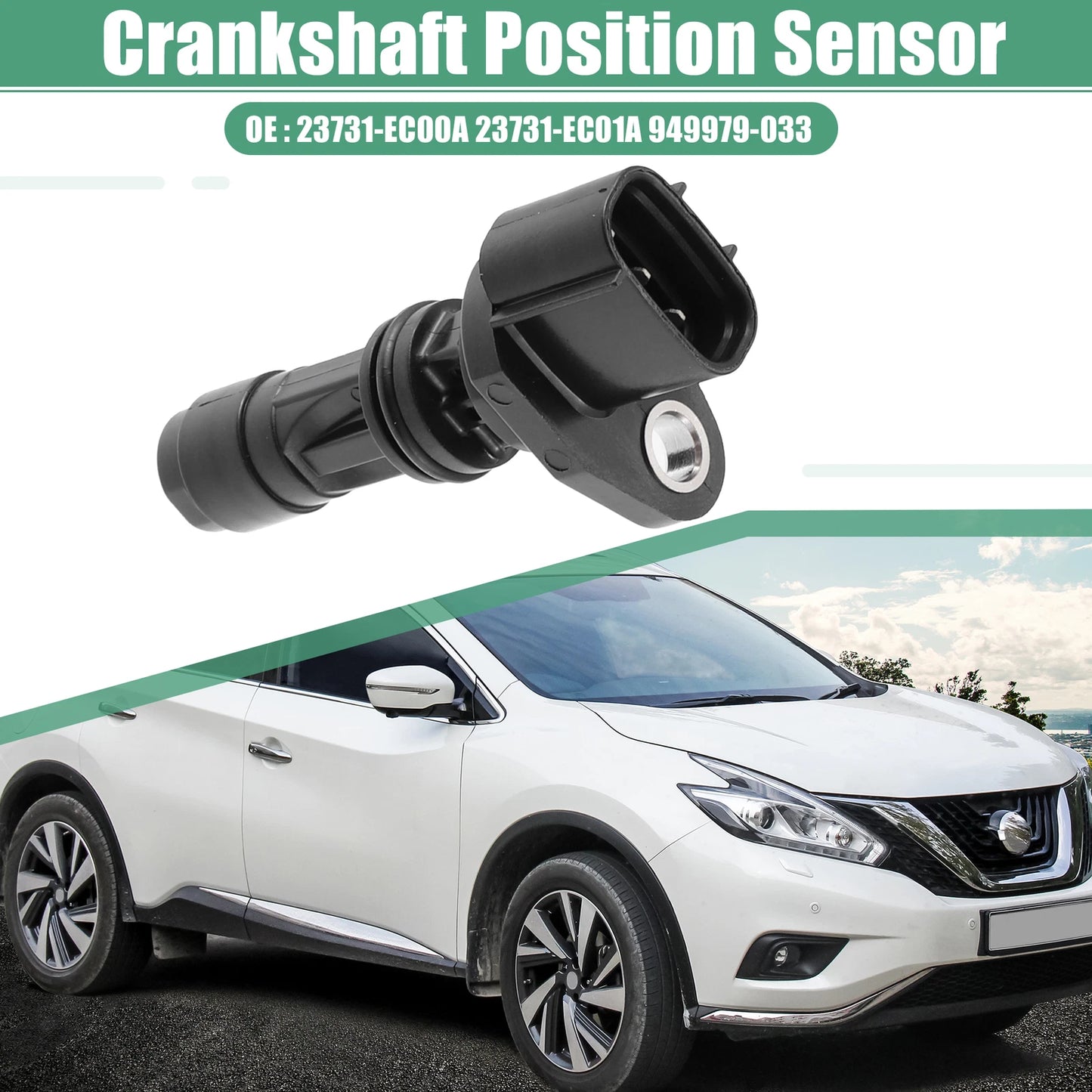 Crankshaft Position Sensor for Nissan Almera II (N16) 2.2 DCI (2000-2006)