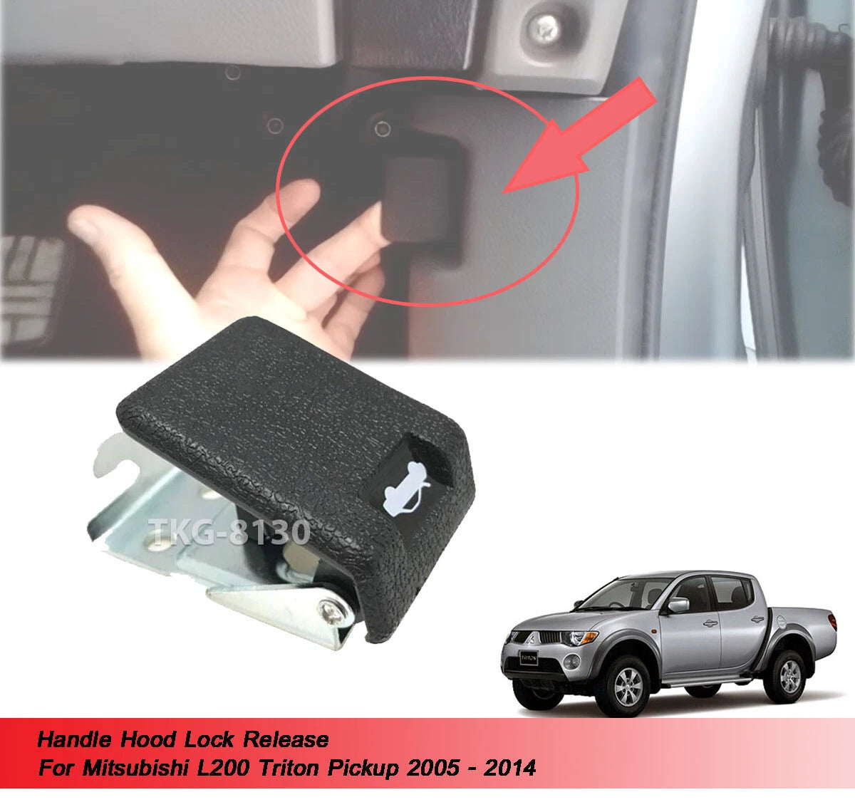 BonnetLock Release for Mitsubishi L200 Triton Ute(2005-2014)