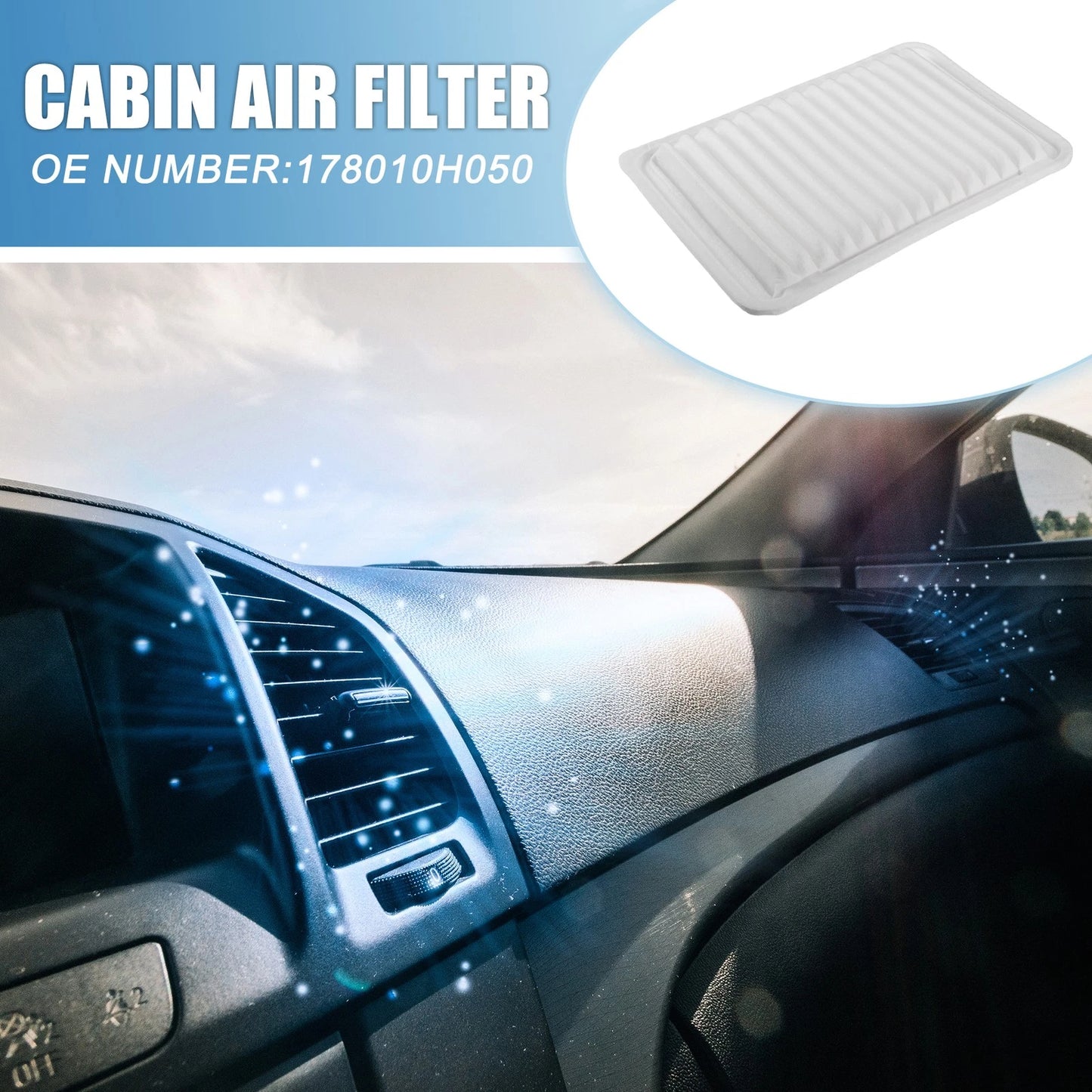 Cabin Air Filter & Engine Air Filter for Toyota Camry (2007-2009)