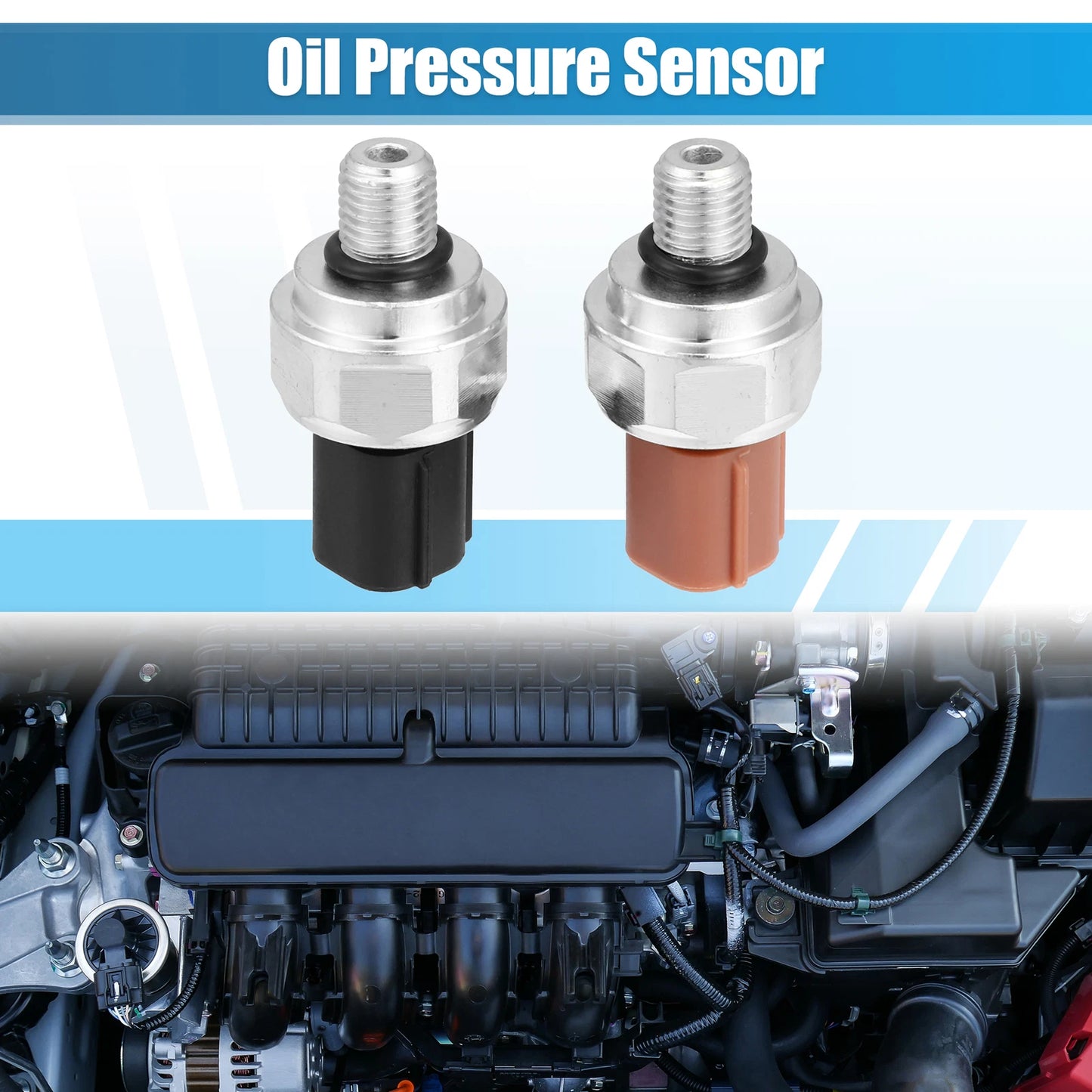 2 x Engine Oil Pressure Sensor Switch for Honda (2001-2005)