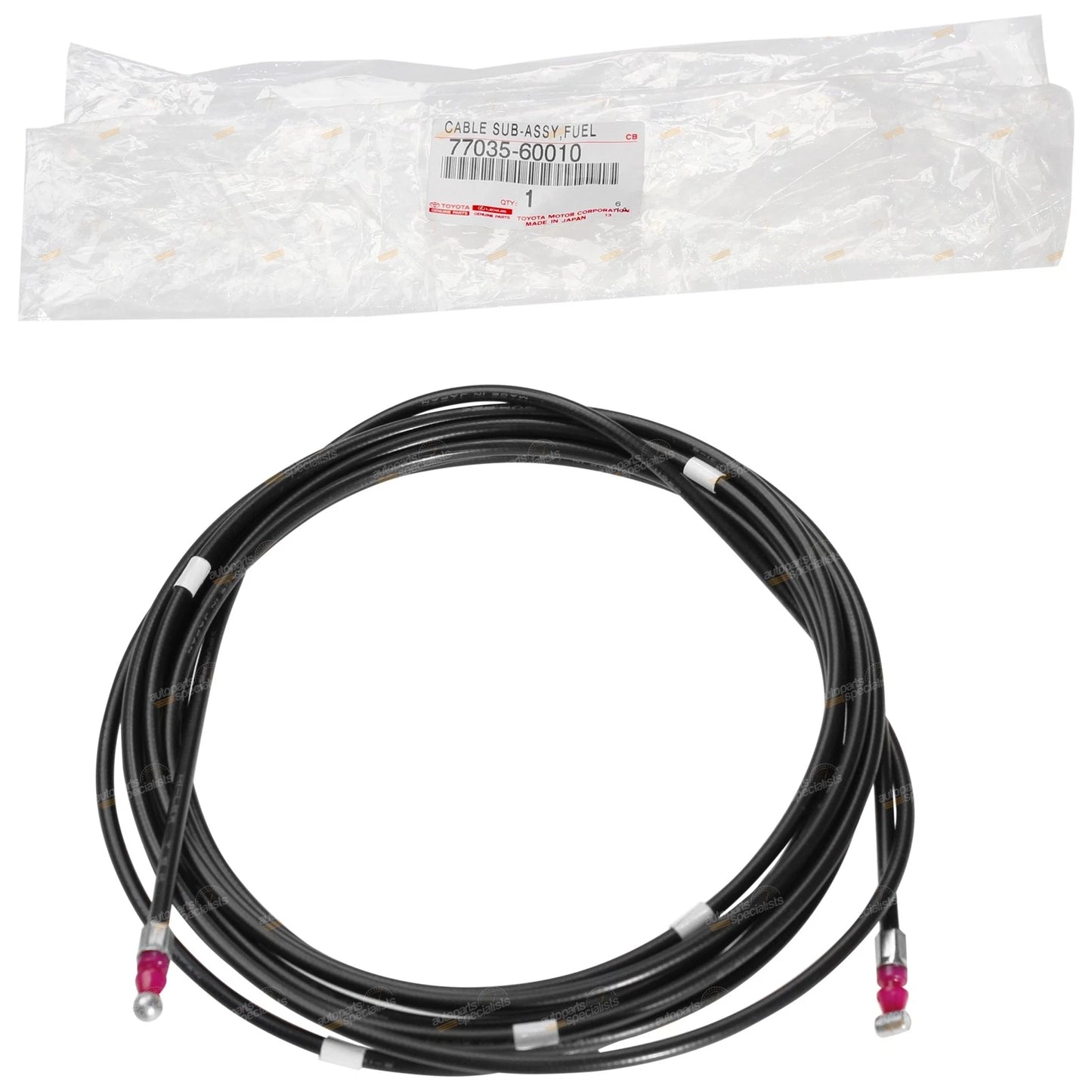 Fuel Filler Door Release Cable for Toyota Landcruiser 80 Series (1990–1998)