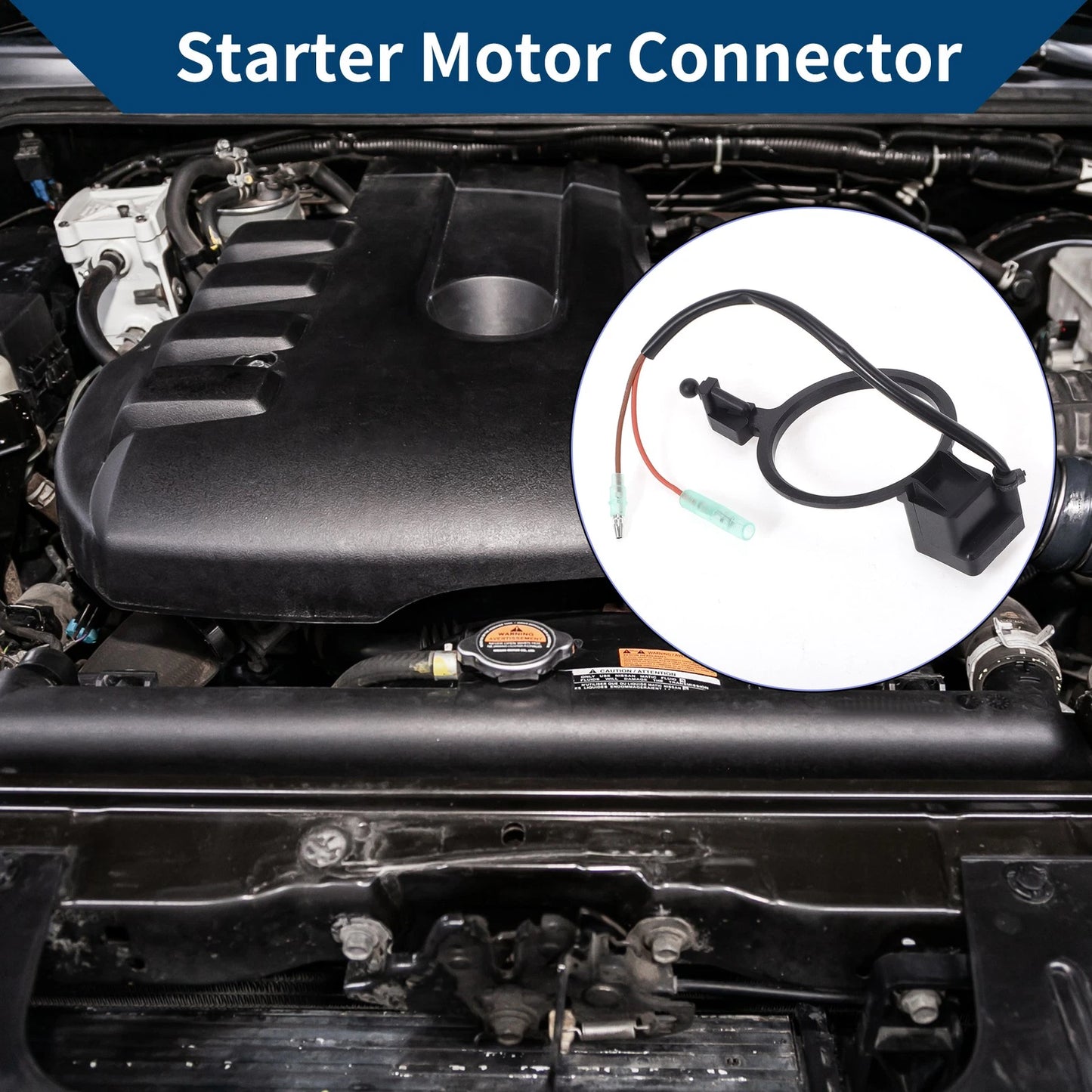 Starter Motor Connector Mercury XS (1977–1993)