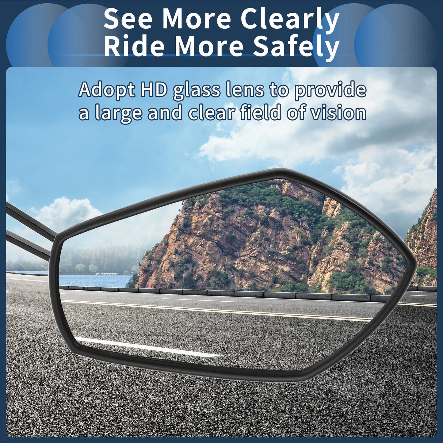 Rear View Mirror / M8/M10 / for Motorcycle