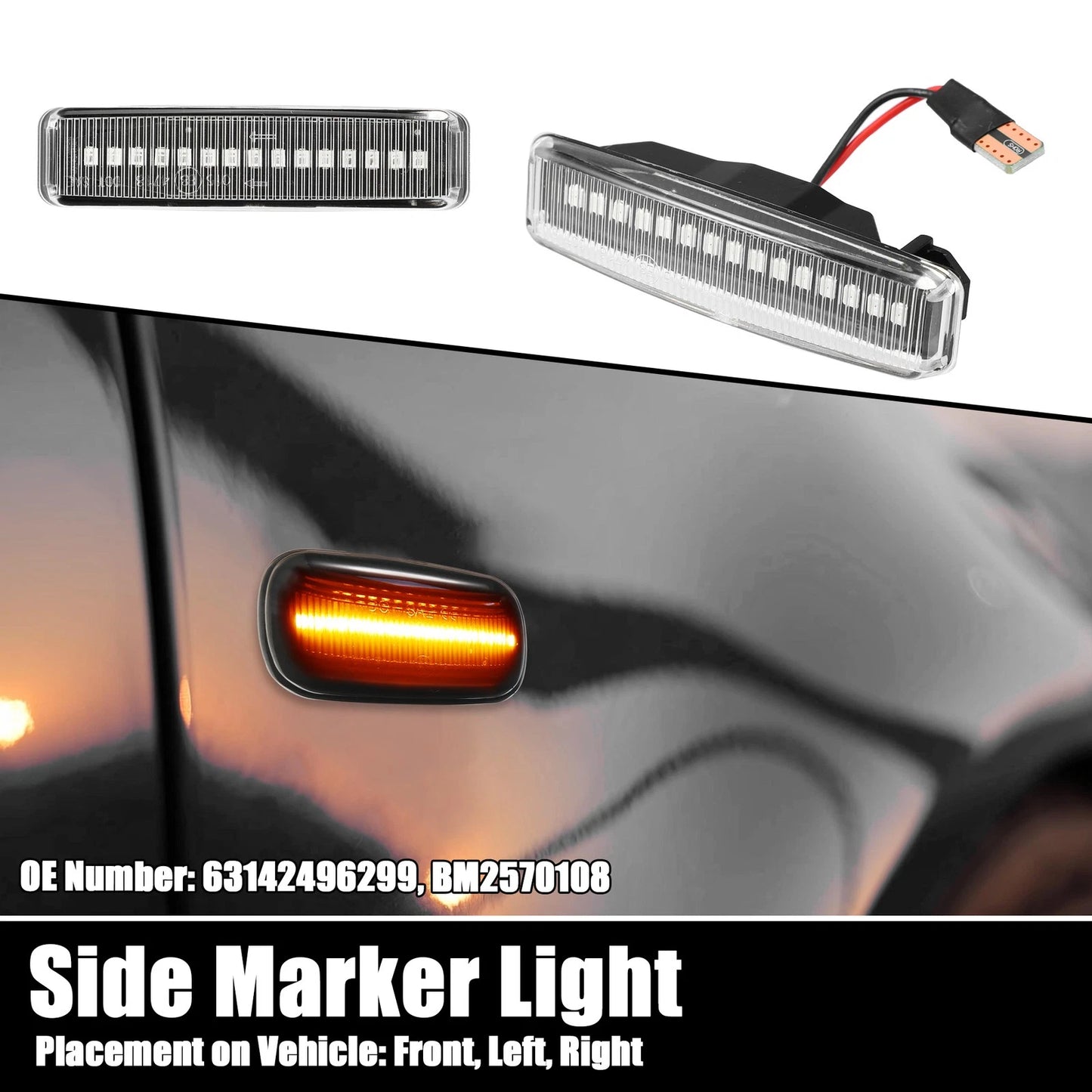 LED Side Marker Lights for BMW (2011-2019)