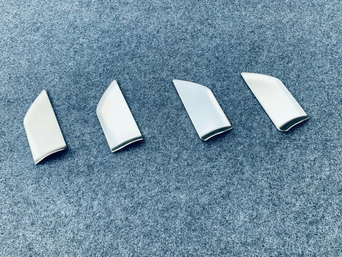 Silver Inner Door Handle Bowl Cover Trim for Toyota Highlander (2020-2023)