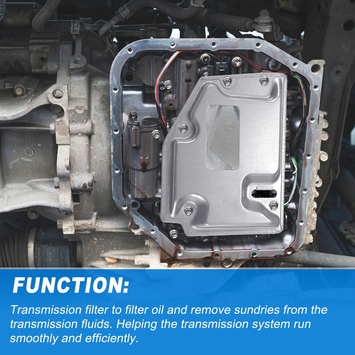 Transmission Fluid Filter Oil Pan for Toyota Tacoma (2016-2023)