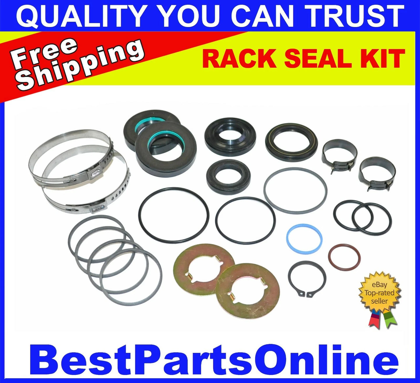 Power Steering Rack and Pinion Seal Kit for Honda Civic (2011–2011)
