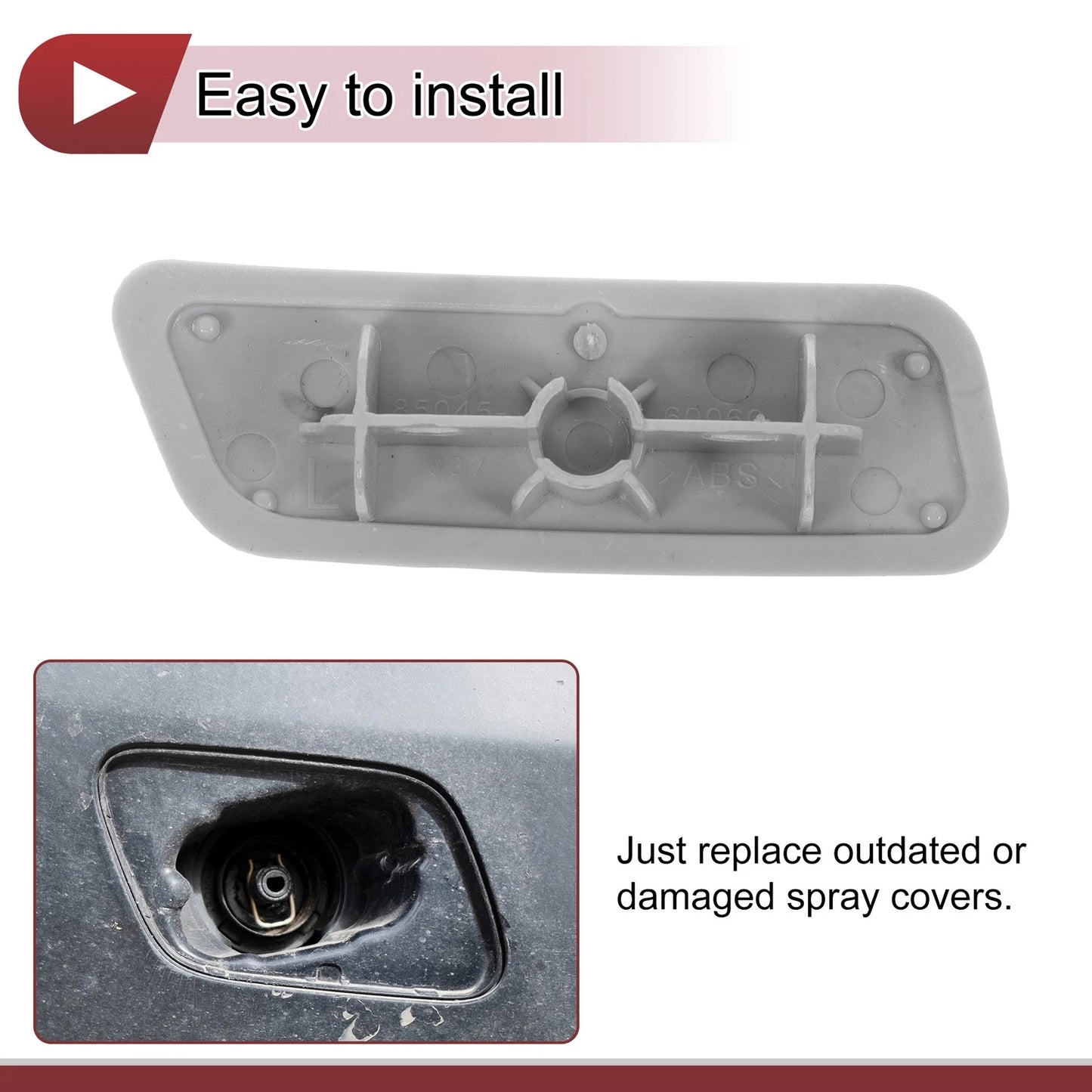 Front Left Washer Nozzle Cover for Lexus GX460 (2010-2013)