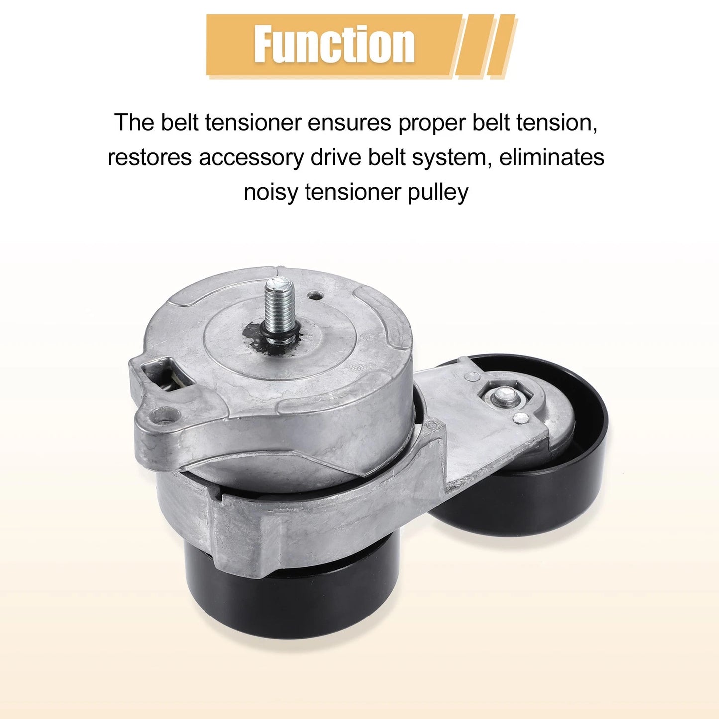Drive Belt Tensioner Pulley for Acura MDX TL, Honda Accord, Pilot