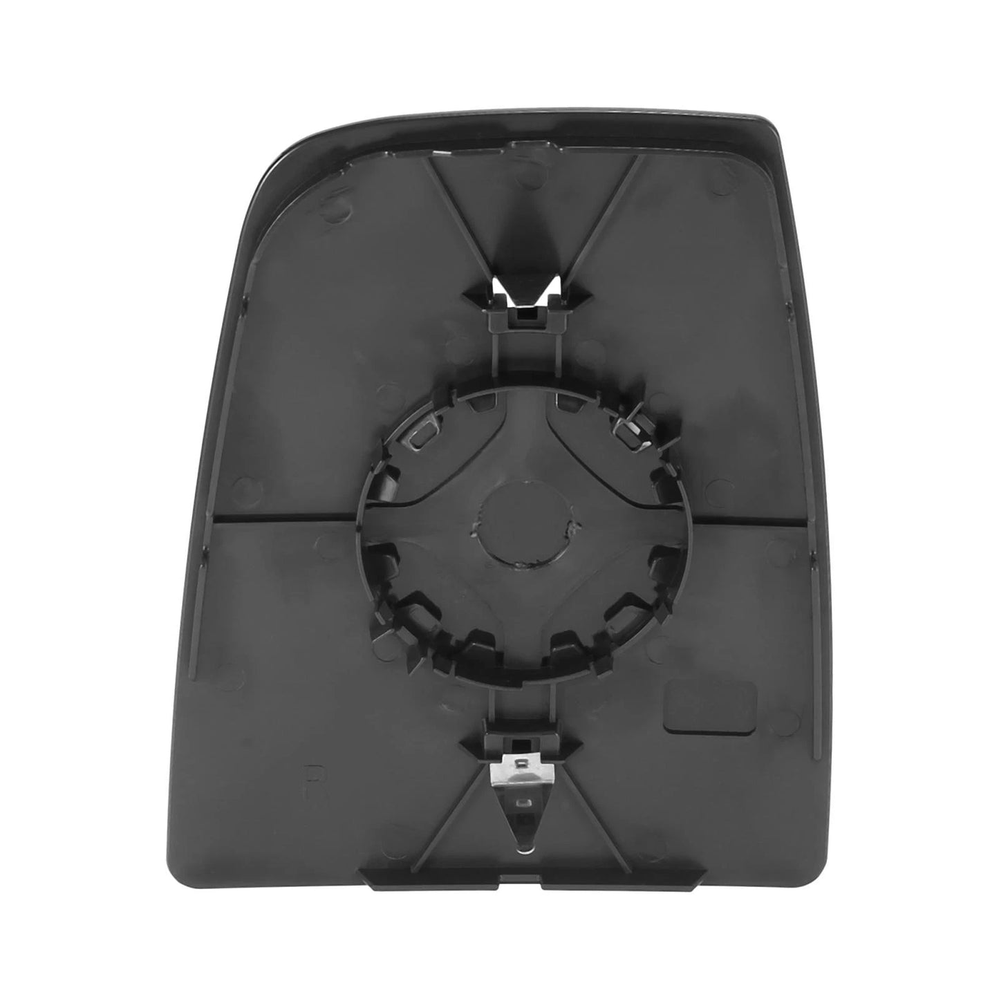 Right Passenger Side Mirror Glass with Backing Plate for Ford Transit (2015-2020)