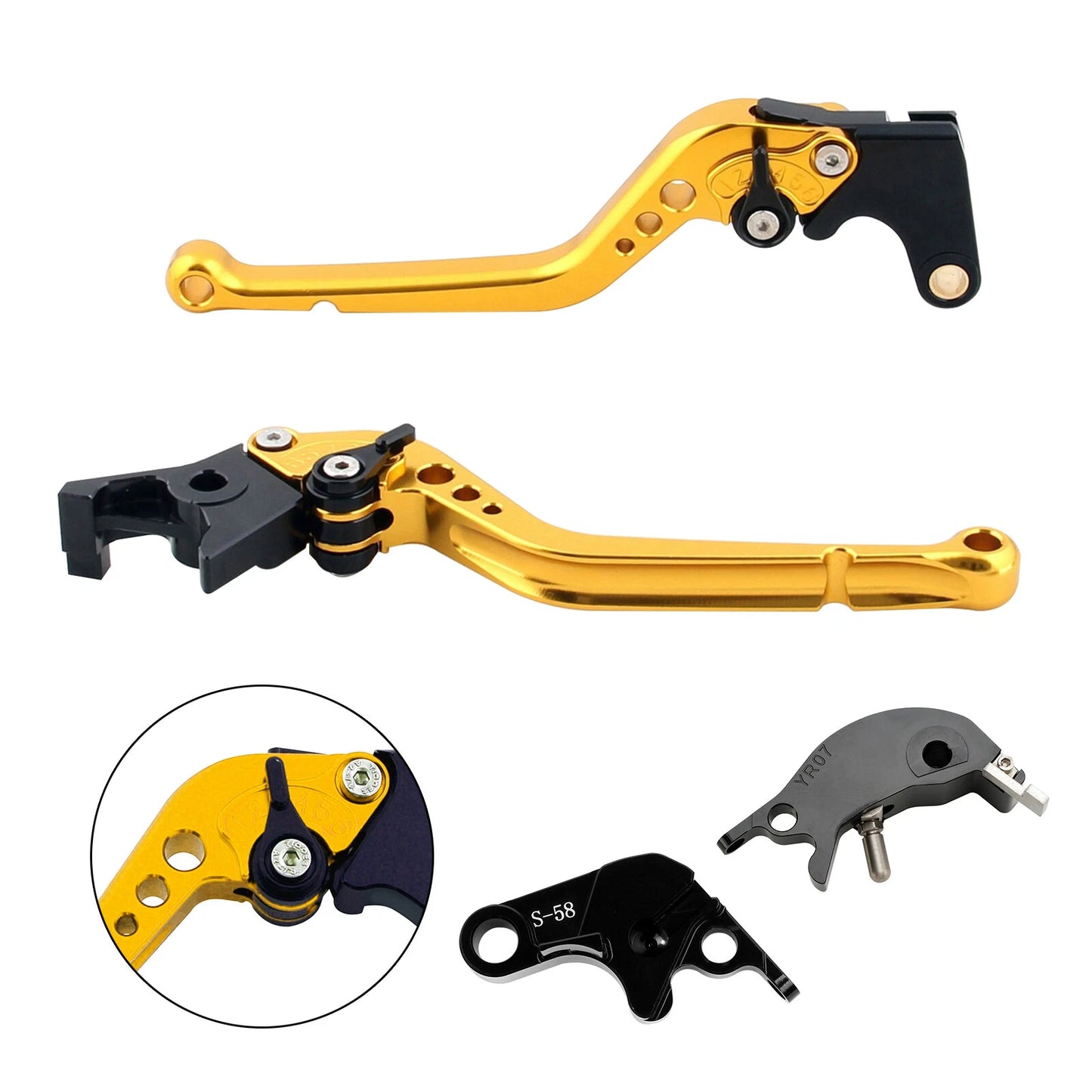 Brake Clutch Lever for Yamaha YZF R7 MT-10/SP FZ-10/SP (2022-2023)