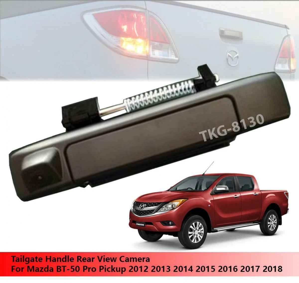 Rear View Camera for Mazda BT-50 BT50 Pro (2012-2018)