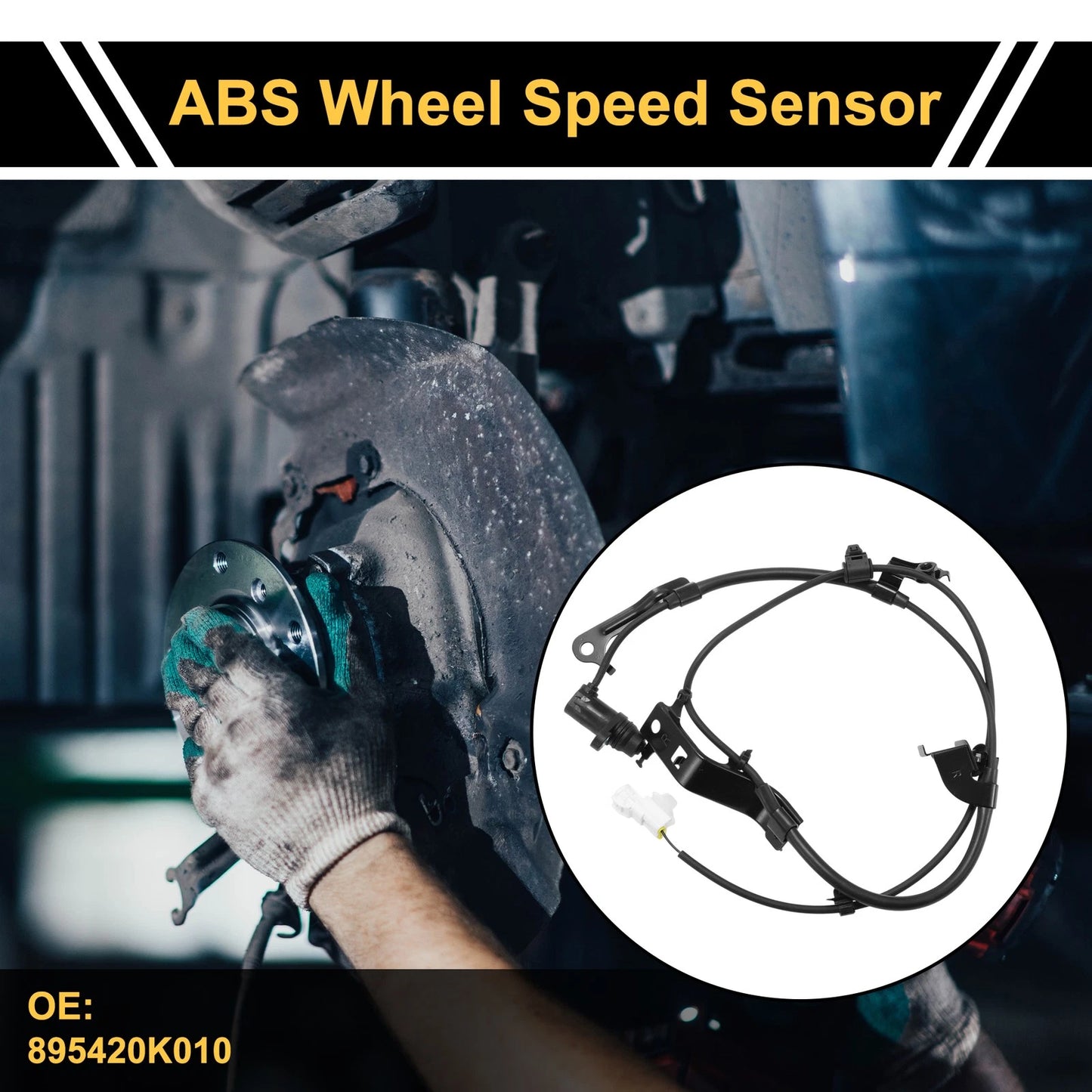 ABS Wheel Speed Sensor for Toyota Hilux Front Right (2005-2014)
