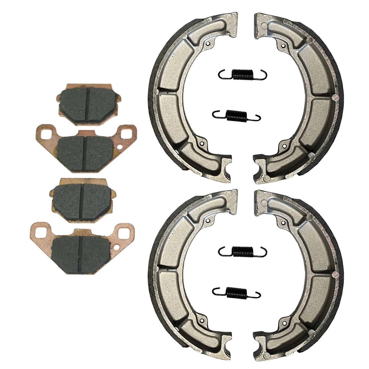 Brake Pads & Shoes 2x4 for Kawasaki Bayou 300 (1988–2004)