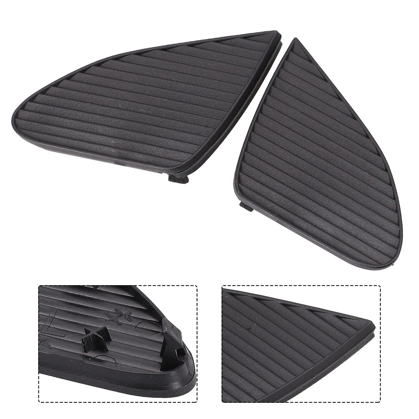 Fog Light Cover ABS Black for Lexus IS (2009–2011)