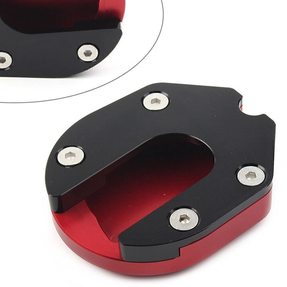 Red Kickstand Side Stand Extension Pad for Honda Forza 125/250/300/350 (2018-2021)