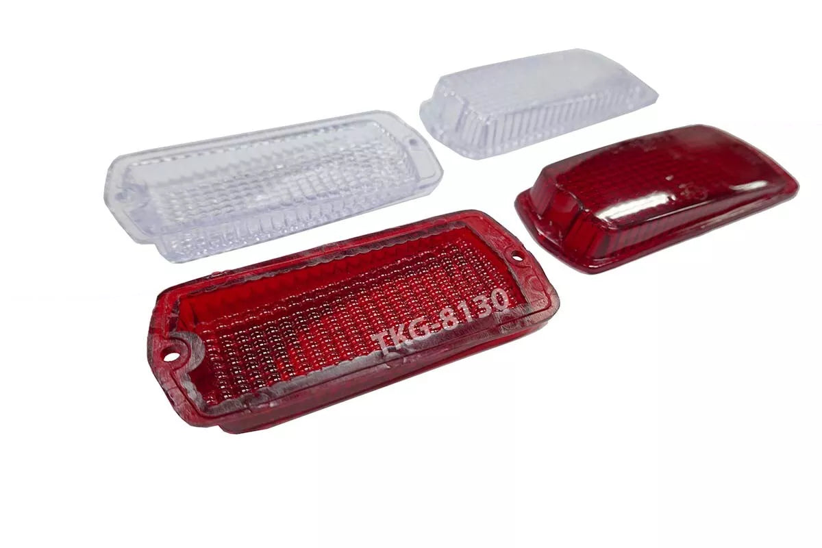 Red Clear Lens Side Marker Light for Nissan Datsun Fairlady 510 120Y 240Z (1968-1973)