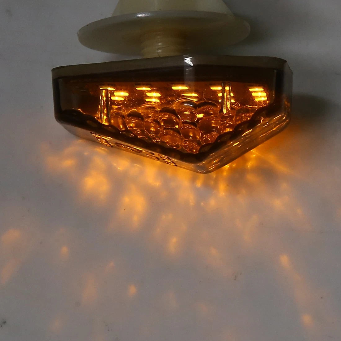 Pair Yellow Rear Turn Signal Indicator Light for Suzuki GSXR 600 750