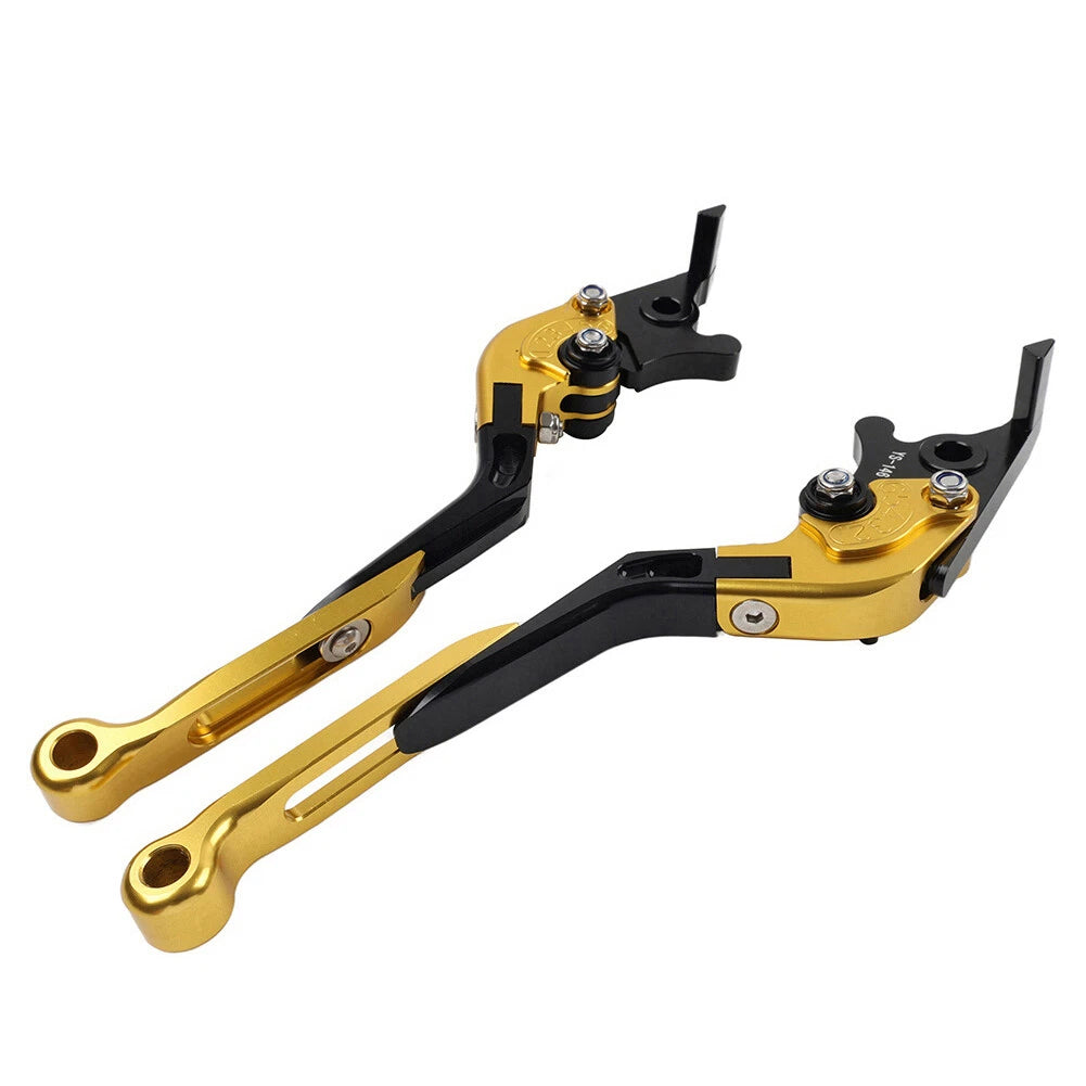 Extendable Brake Clutch Levers Gold for BMW F650GS (2002-2007)
