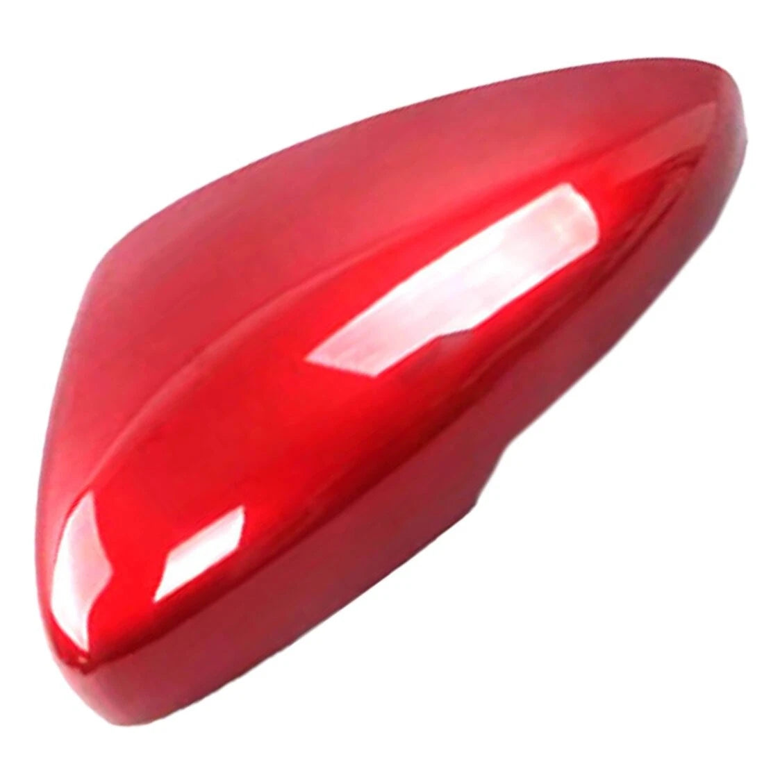 L+R Red Rearview Mirror Cover Caps w/Turn Signal for Honda Accord (2018-2020)