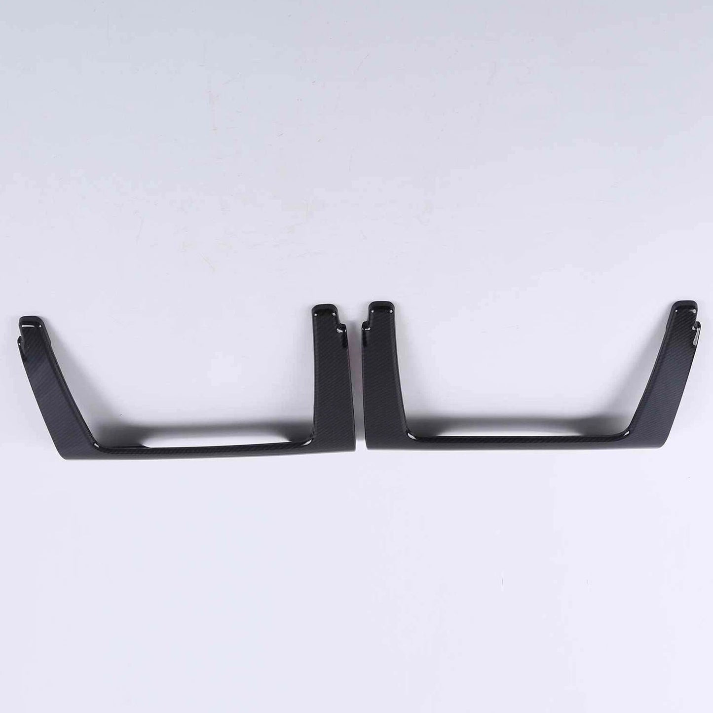 ABS Fiber Seat Back Storage Frame Cover Trim for Jeep Grand Cherokee (2014-2021)