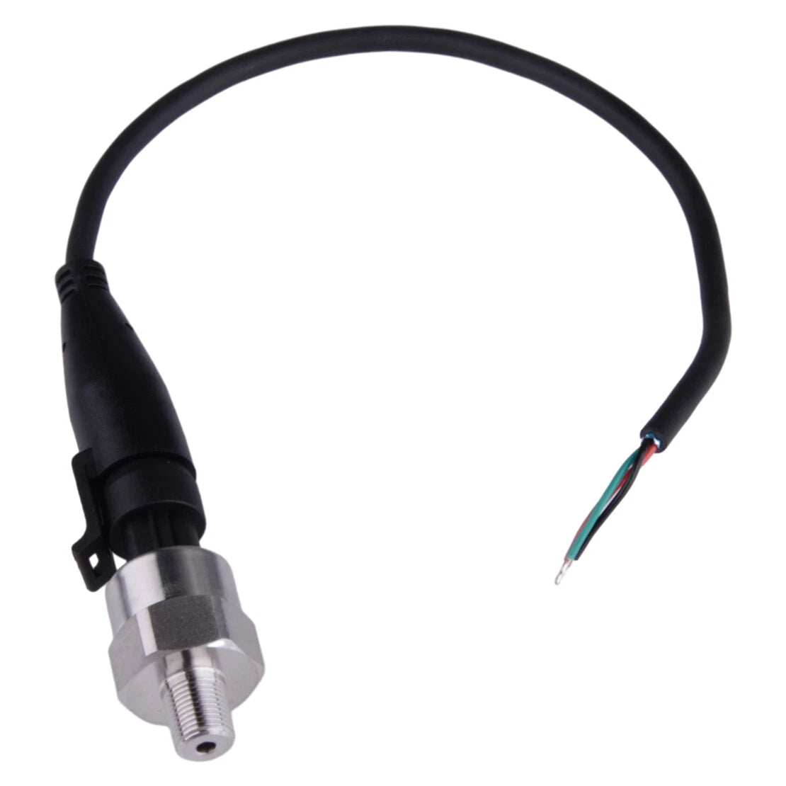 150PSI Pressure Transducer Sensor for Oil Fuel Air Water - Stainless Steel