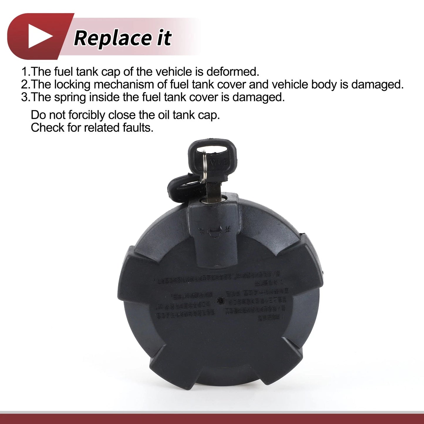 Locking Gas Cap No.1189577 for Volvo FM7 FM9 FM10 FM12 FM13