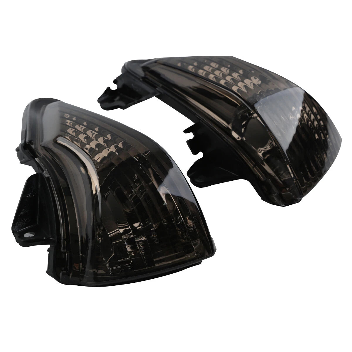Black Front Turn Signal Lights for Kawasaki ER-6N ER6F ER6R (2009-2011)
