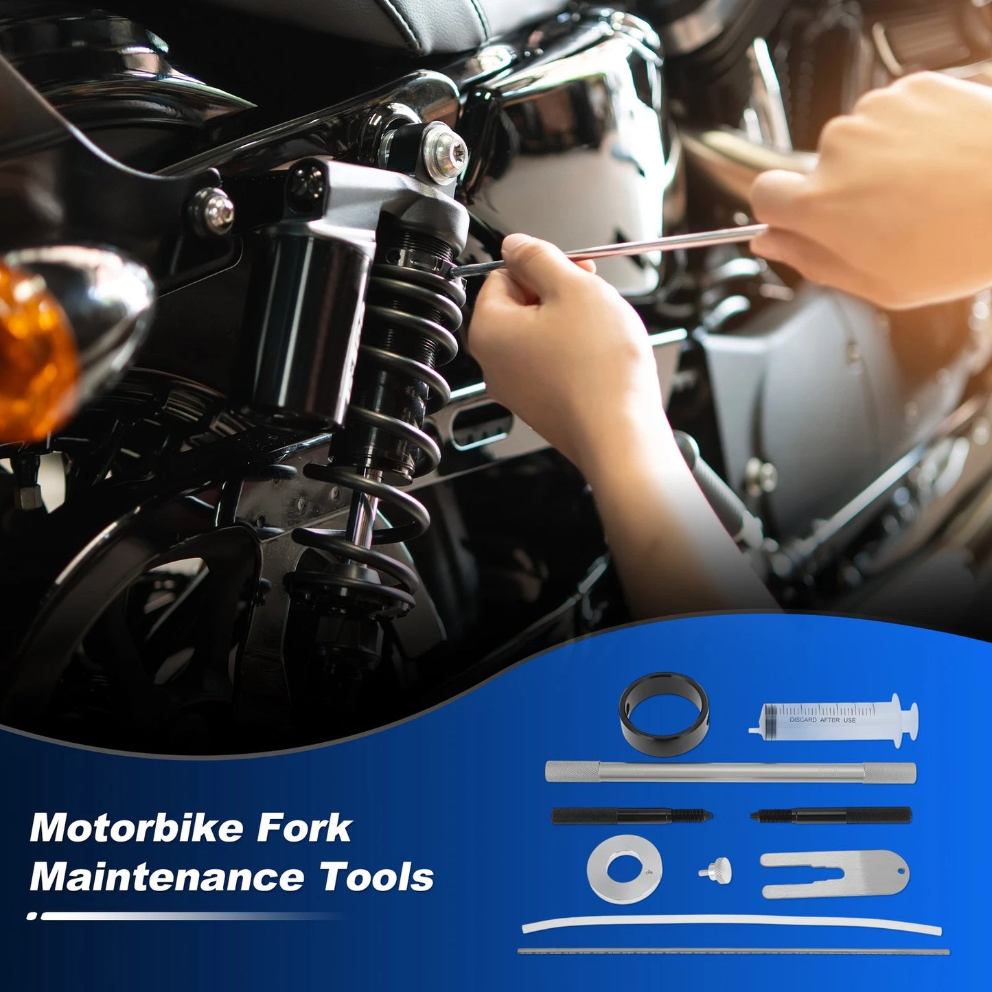 3 x Fork Service Tool Kit for Motorcycle