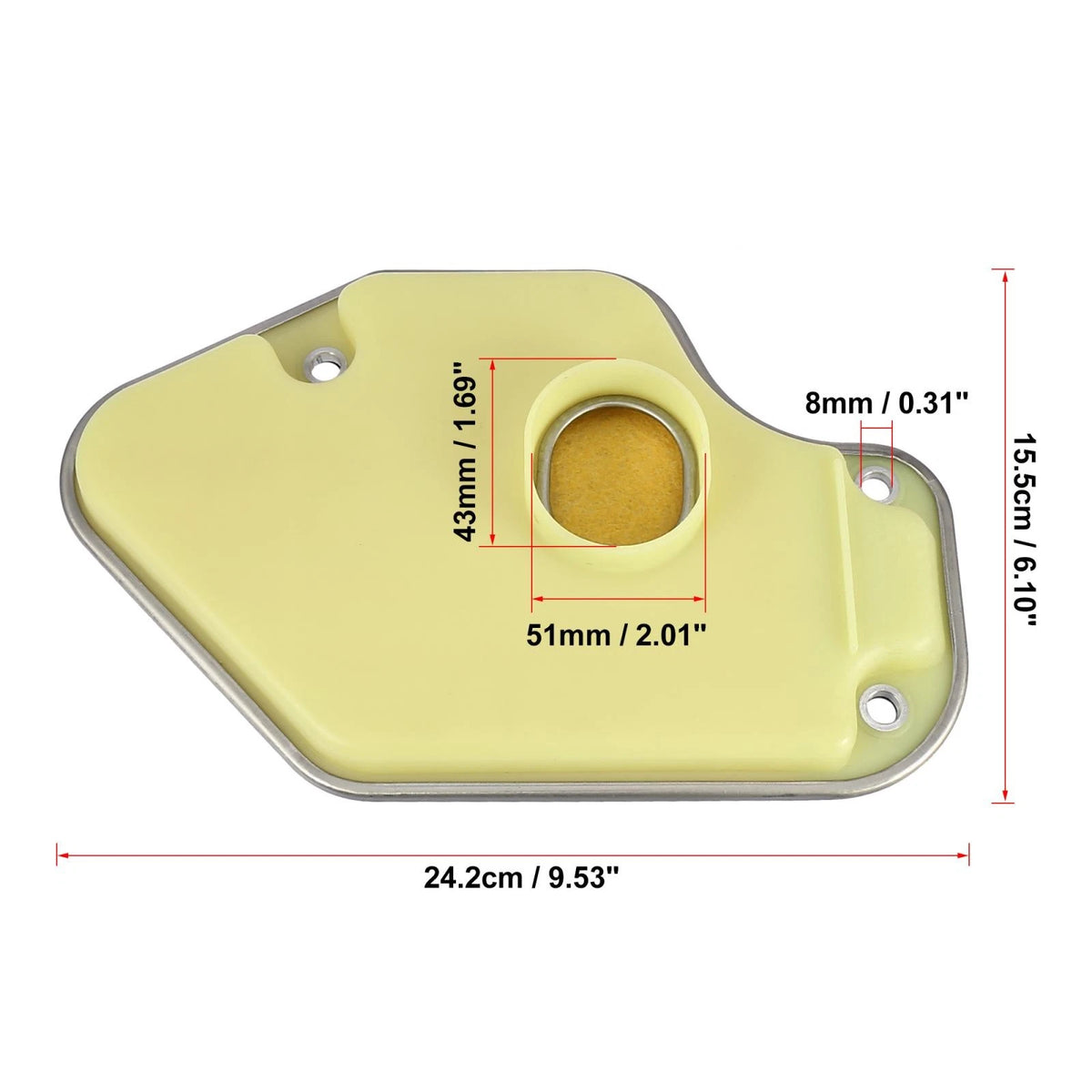 Transmission Filter & Oil Pan Gasket for Isuzu Trooper (1995-2002)