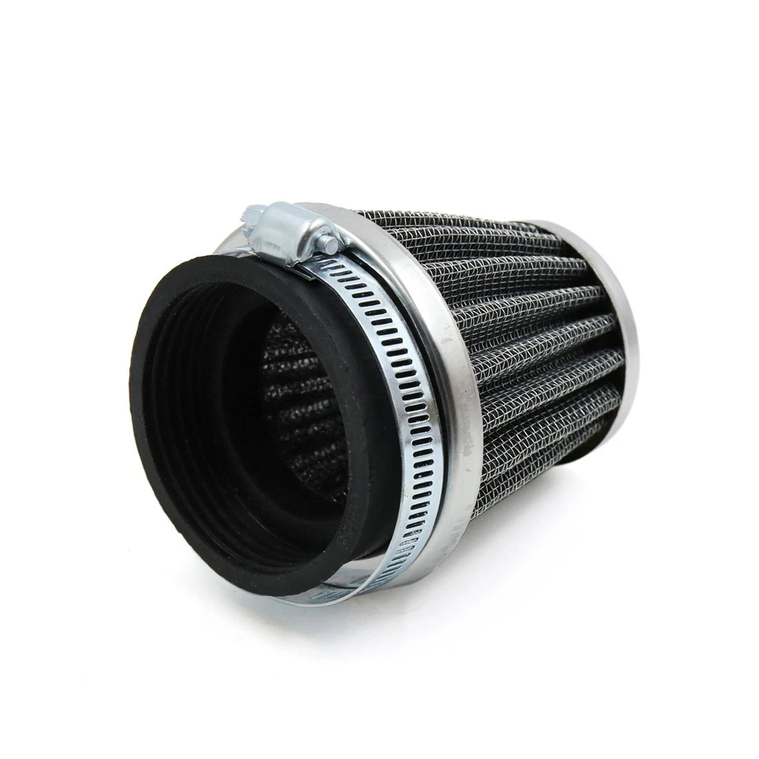 Black Universal Tapered 54mm Intake Filter / 54mm / Motorcycle Intake Filter for Cafe Racer