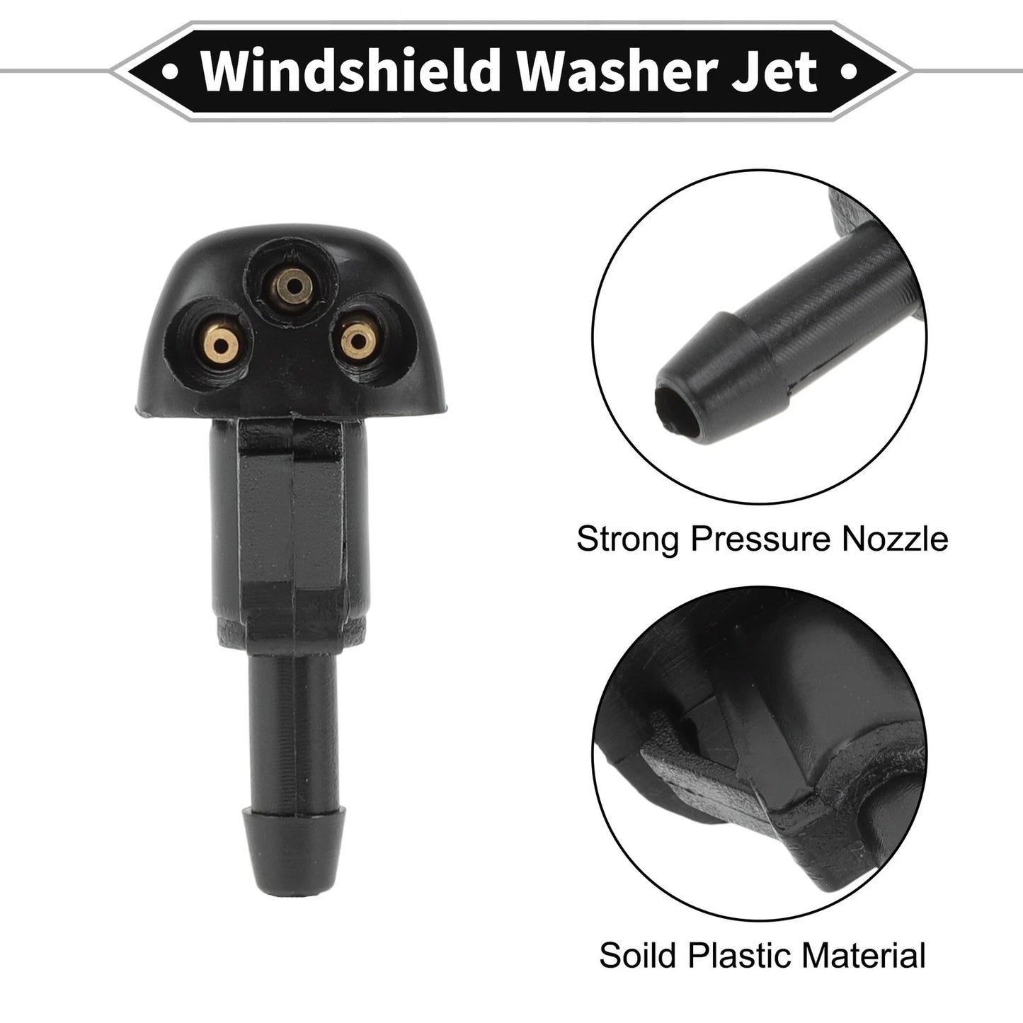 Front Wiper Washer Nozzles for Toyota 4Runner (2003-2009)
