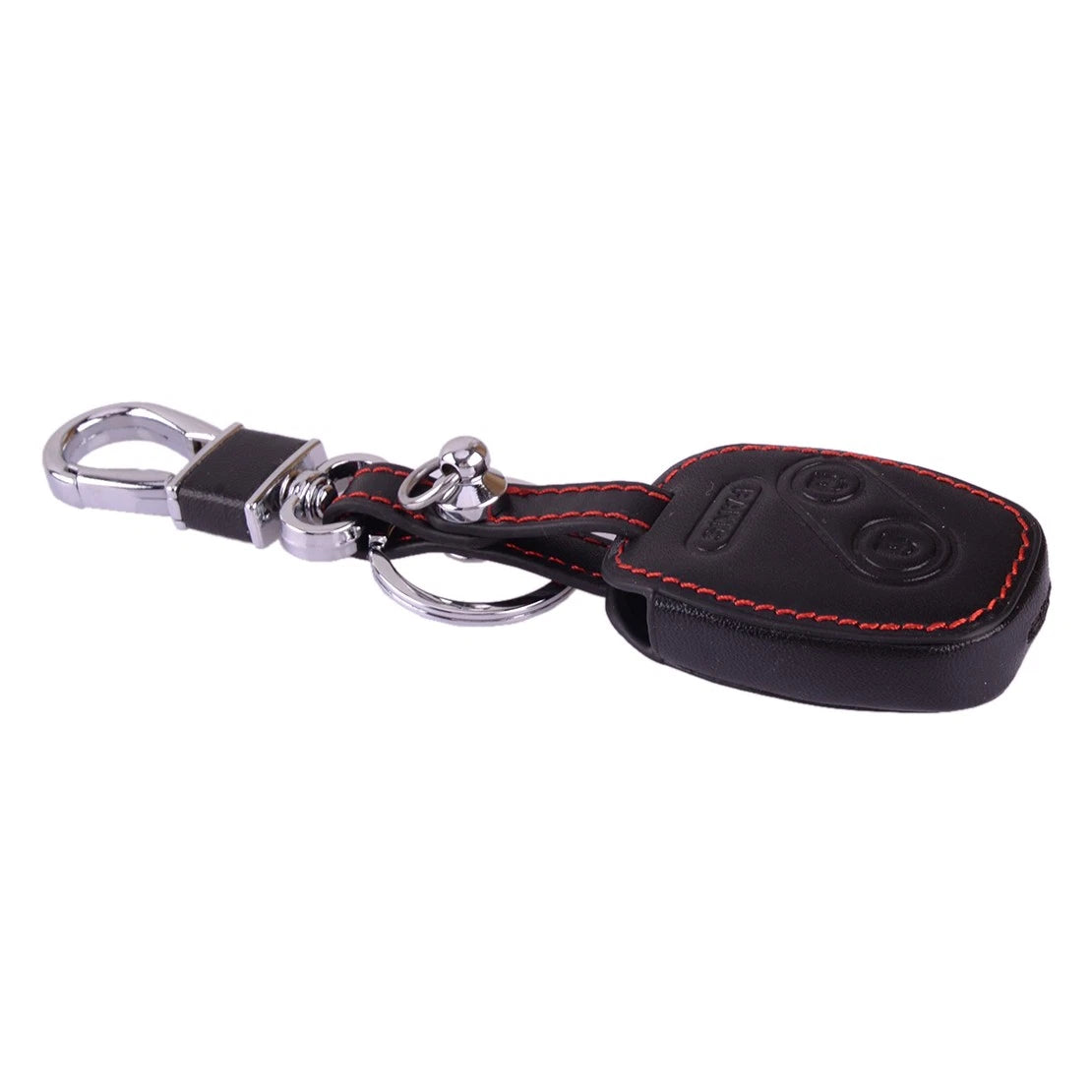 Black Key Cover Case Holder for Honda Civic CR-V Crosstour Pilot (2006-2021)