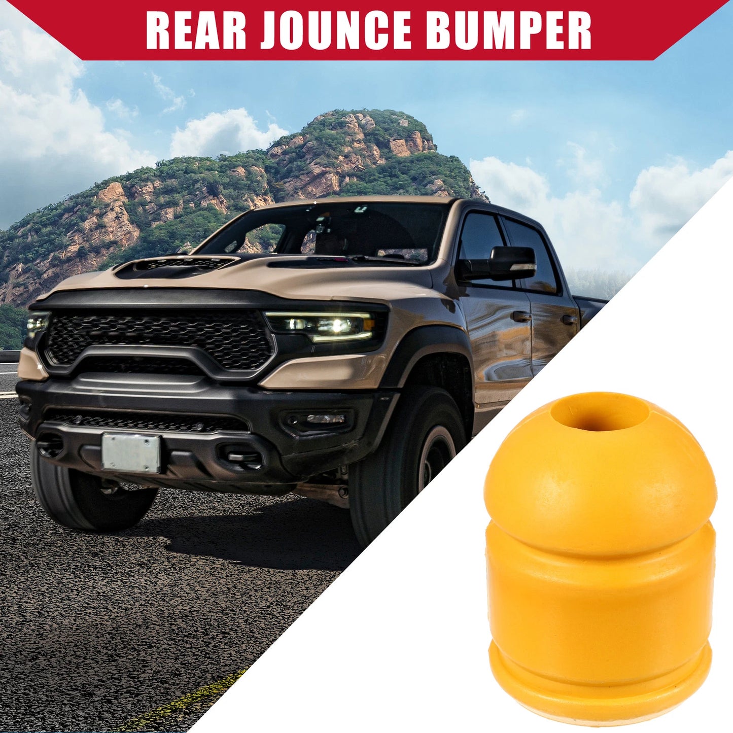 Rear Jounce Bumper for Dodge Ram 1500 (2009 - 2010)