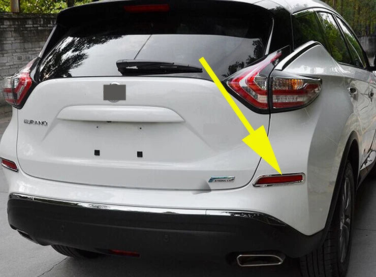 Rear Fog Light Cover Trim for 2015-2021 Nissan Murano (2015-2021)
