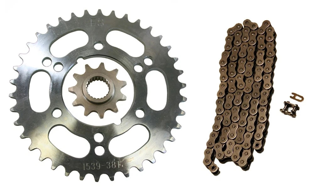 520x78 O-Ring Chain 11/38 Sprockets for Polaris Trail Blazer 250 (2001–2004)