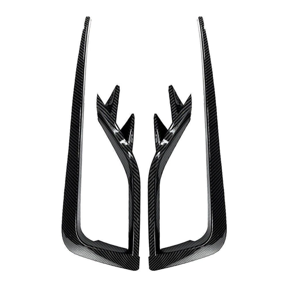 Carbon Fiber Front Bumper Spoiler & Side Skirts for VW Golf MK7.5 (17-19)