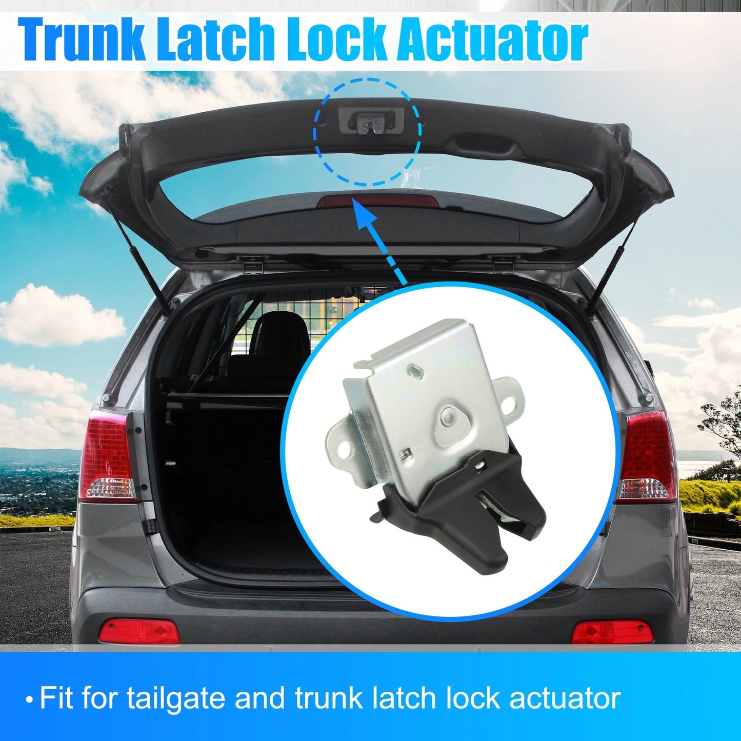 Tailgate Latch Actuator for Toyota Corolla E12 (2004–2008)
