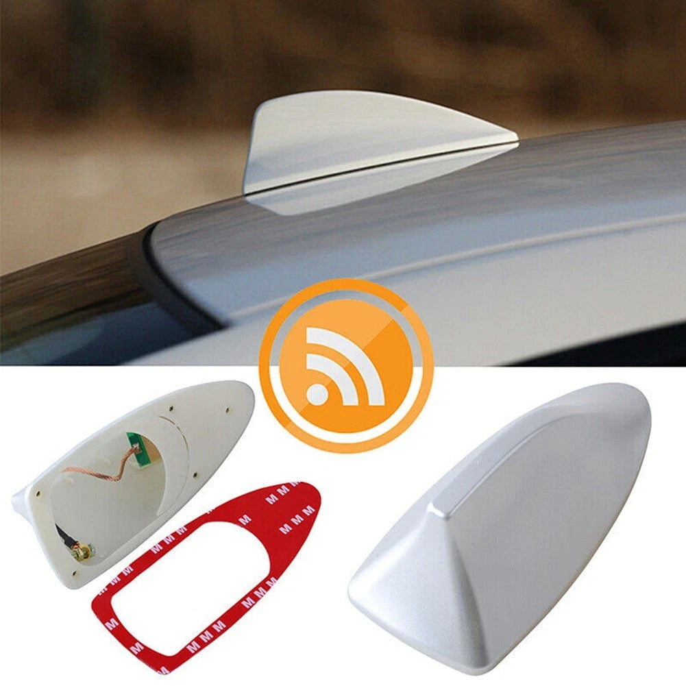 1x Fin Roof Antenna Cover Ebony for Hyundai Sonata-Elantra (2015–2019)