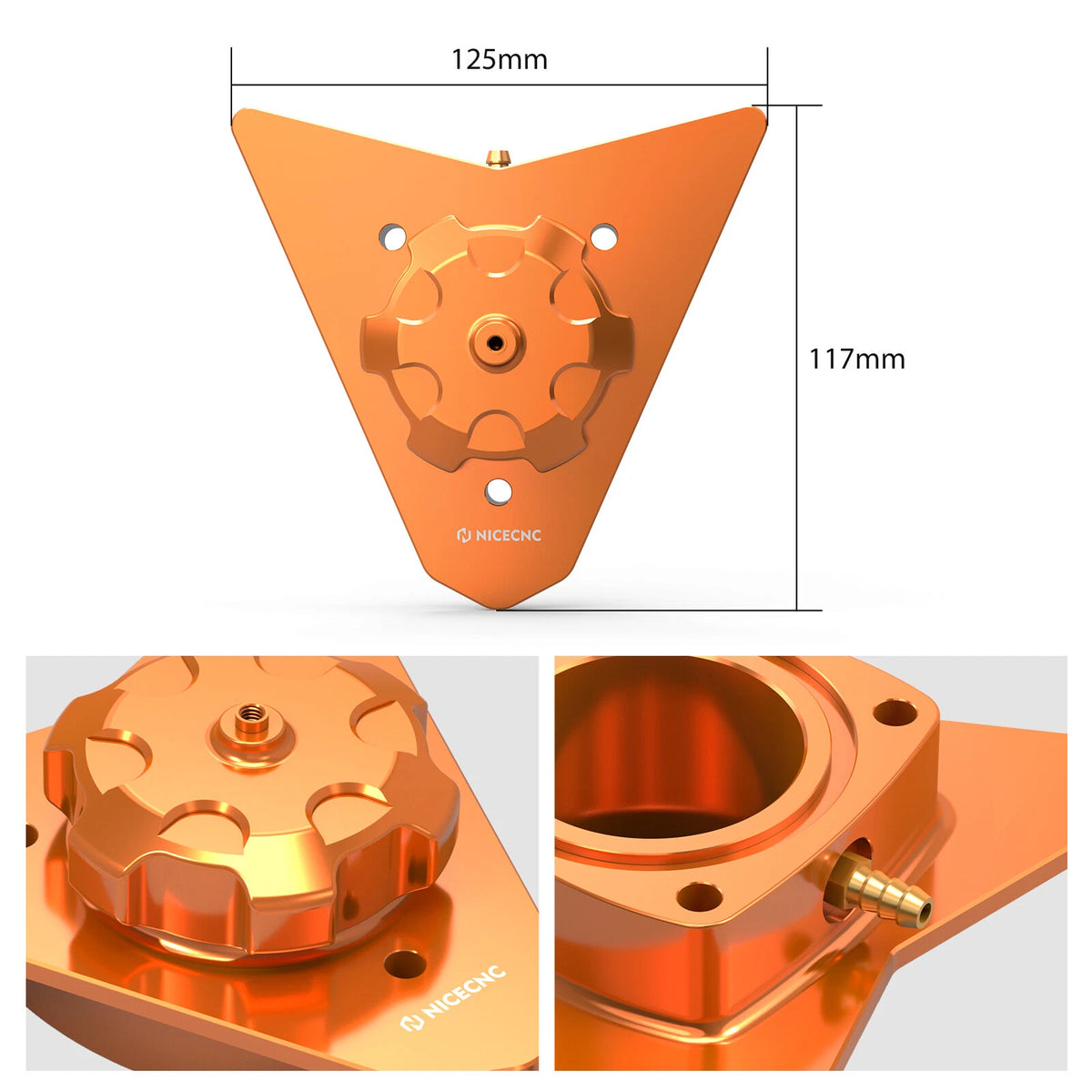 Tank Gas Fuel Cap Kit for KTM 690 Enduro/R (2008-2018)