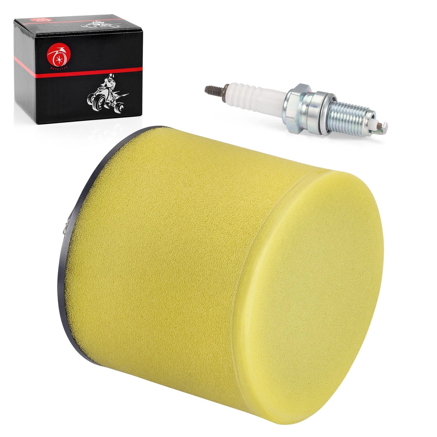 Air Filter with Spark Plug for Honda TR200 Fatcat 200 (1986-1987)