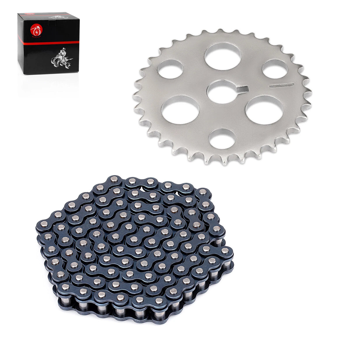 Cam Timing Chain Gear Sprocket for Warrior Moto-4 Wolverine 350 (1987–2001)